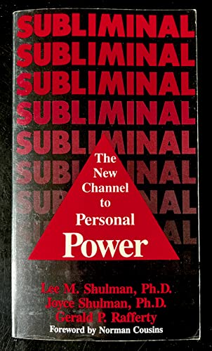 Stock image for Subliminal : The New Channel to Personal Power for sale by The Warm Springs Book Company