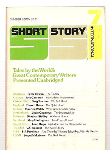 Imagen de archivo de Short Story International Volume 2 No. 7 April 1978 Tales by the Worlds Great Contemporary Writers Presented Unabridged a la venta por Ezekial Books, LLC