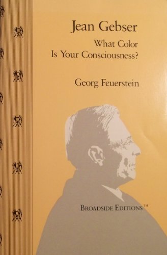 9780931191107: Jean Gebser: What Color Is Your Consciousness