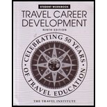 Beispielbild fr Travel Career Development: Student Workbook zum Verkauf von HPB-Ruby