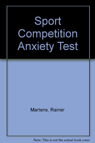 Imagen de archivo de Sport Competition Anxiety Test a la venta por Better World Books