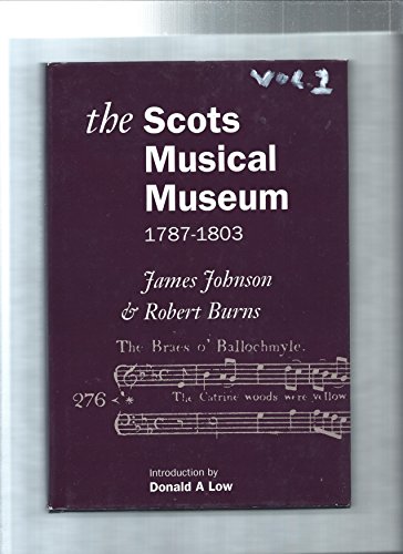 Beispielbild fr Scots Musical Museum - 1787-1803 - In Two Volumes zum Verkauf von Wonder Book
