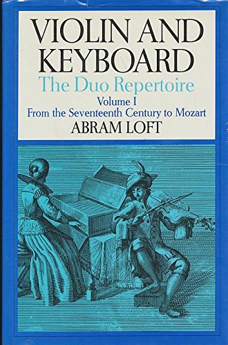 Beispielbild fr Violin and Keyboard zum Verkauf von Better World Books