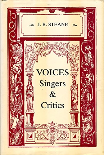 Imagen de archivo de Voices, Singers Critics a la venta por Front Cover Books