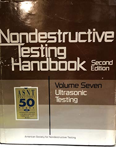 Stock image for Nondestructive Testing Handbook (Volume 7: Ultrasonic Testing) for sale by Anybook.com