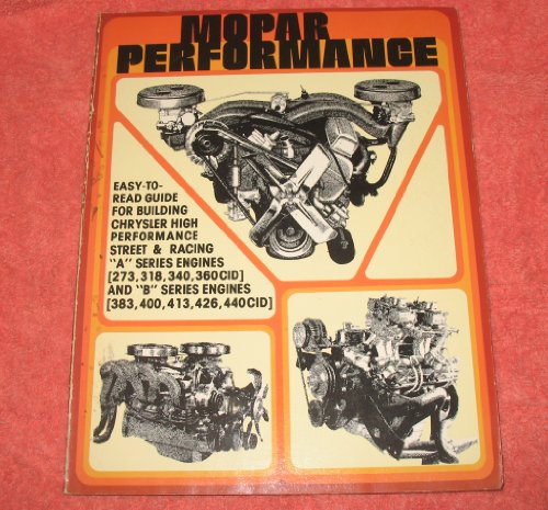 9780931472039: Mopar performance