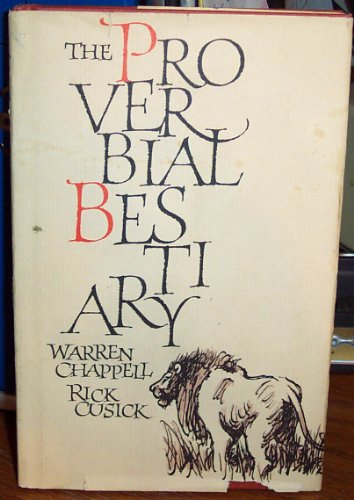 Imagen de archivo de the Proverbial Bestiary a la venta por Wonder Book