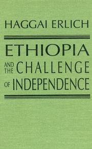 Stock image for Ethiopia and the Challenge of Independence for sale by Wonder Book