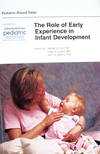 Stock image for The Role of Early Experience in Infant Development for sale by Anybook.com