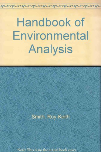 9780931690556: Handbook of Environmental Analysis