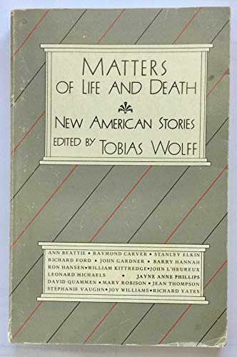 Beispielbild fr Matters of Life and Death: New American Stories zum Verkauf von Wonder Book