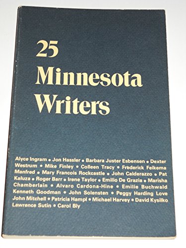 Stock image for Twenty-Five Minnesota Writers for sale by Vashon Island Books
