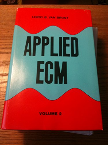 9780931728013: Applied ECM : Volume 2