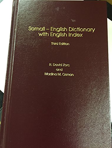 9780931745942: Somali-English Dictionary with English Index