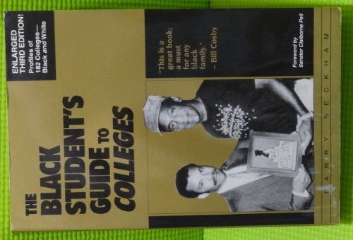 Imagen de archivo de The Black Student's Guide to Colleges: Profiles of 182 Colleges, Black & White a la venta por HPB-Ruby