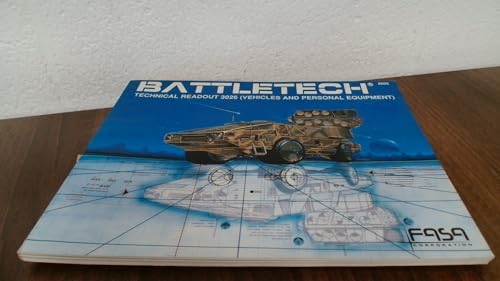 9780931787324: Battletech: Technical Readout 3026, Vehicles and Personal Equipment