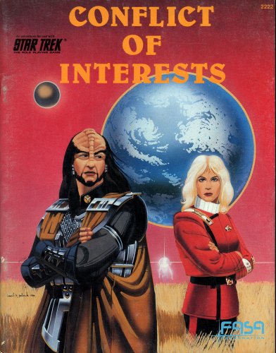 Beispielbild fr Conflict of Interests w/Klingon Intelligence Briefing (Star Trek - Adventures (FASA)) zum Verkauf von Noble Knight Games