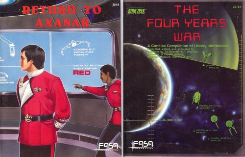 9780931787782: Return to Axanar/The Four Years War (Star Trek RPG 2-book Set)