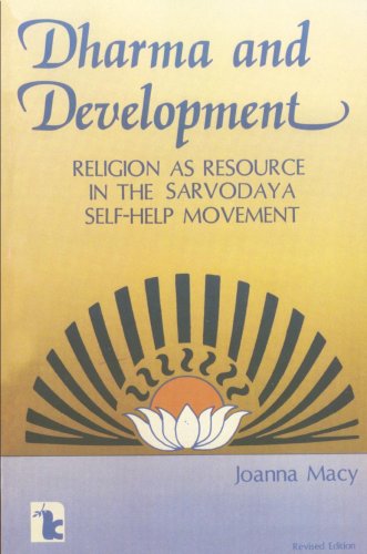 9780931816536: Dharma and Development: Religion as Resource in the Sarvodaya Self-Help Movement