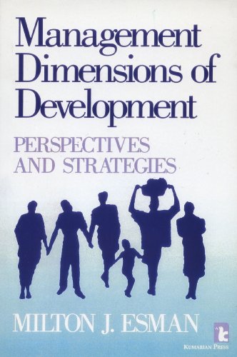 Stock image for Management Dimensions of Development: Perspectives and Strategies (Library of Management for Development) for sale by WorldofBooks