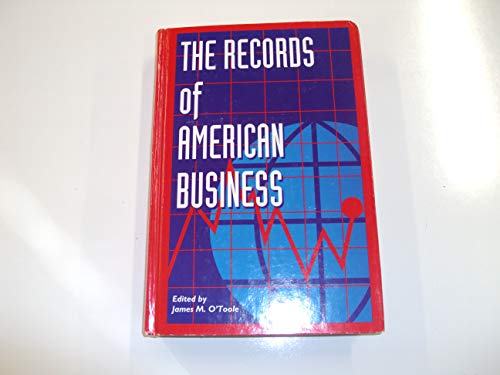 Stock image for The Records of American Business for sale by Better World Books