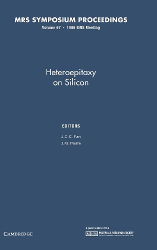 9780931837333: Heteroepitaxy on Silicon: Volume 67 (MRS Proceedings)