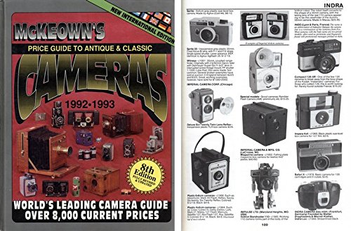 Stock image for Price Guide to Antique and Classic Cameras, 1992-1993 (Price Guide to Antique & Classic Cameras (McKeown's hardcover)) for sale by GF Books, Inc.