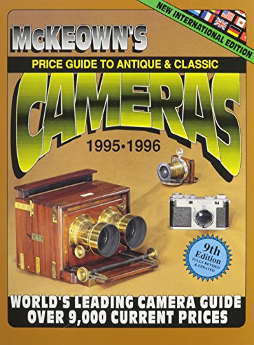 Imagen de archivo de Price Guide to Antique and Classic Cameras,1995-96 a la venta por Camilla's Bookshop