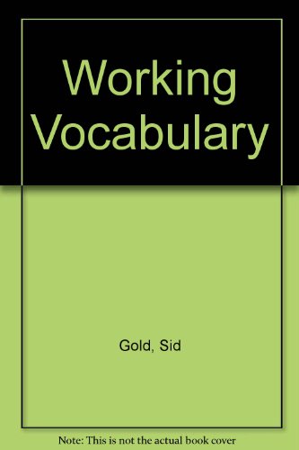 Working Vocabulary