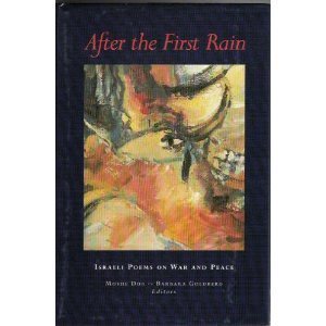 Imagen de archivo de After the First Rain Israeli Poems on War and Peace (SIGNED by Shimon Perez) a la venta por Lime Works: Books Art Music Ephemera Used and Rare