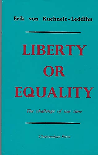 Stock image for Liberty or Equality for sale by HPB-Ruby