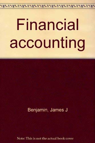 Stock image for Financial accounting for sale by Basement Seller 101