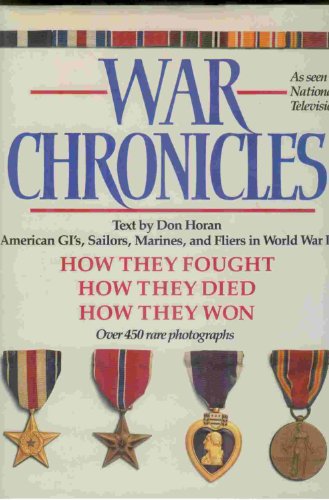 Stock image for War Chronicles for sale by Better World Books