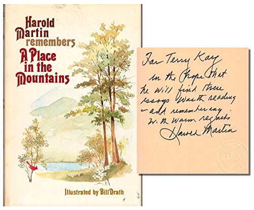 Beispielbild fr Harold Martin remembers a place in the mountains zum Verkauf von Wonder Book
