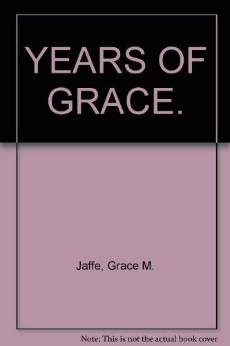 Imagen de archivo de Years of Grace a la venta por ThriftBooks-Dallas