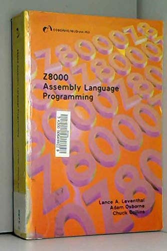 9780931988363: Z8000 assembly language programming