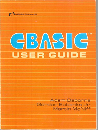 9780931988615: CBASIC user guide