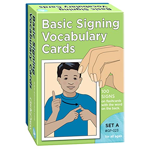 Stock image for Vocabulary Cards: Set A (Green) (Sign Language - Hearing Series/Set A) for sale by HPB-Diamond