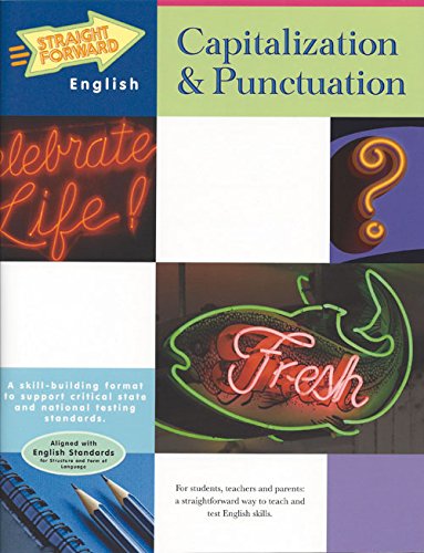 Beispielbild fr Capitalization and Punctuation zum Verkauf von Better World Books