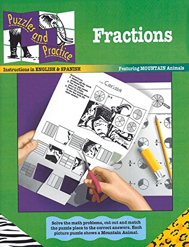 Imagen de archivo de Fractions (Puzzles and Practice Series) a la venta por WYEMART LIMITED