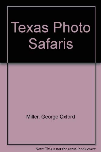 Beispielbild fr Texas Photo Safaris zum Verkauf von Bookmarc's