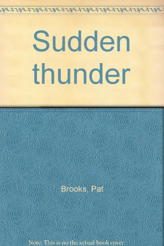 Stock image for Sudden thunder for sale by Hawking Books