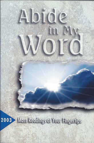 Stock image for Abide in My Word for sale by ThriftBooks-Atlanta