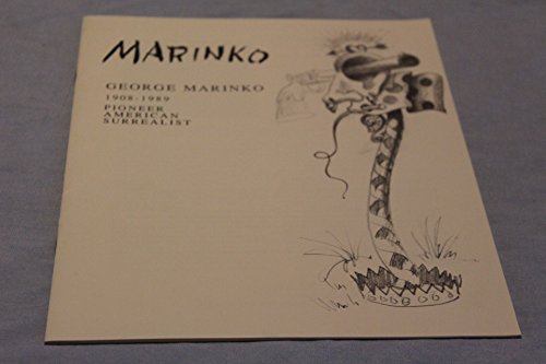 Stock image for George Marinko 1908-1989 Pioneer American Surrealist for sale by Erika Wallington 