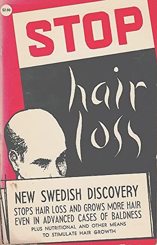 Stock image for Stop Hair Loss for sale by Front Cover Books