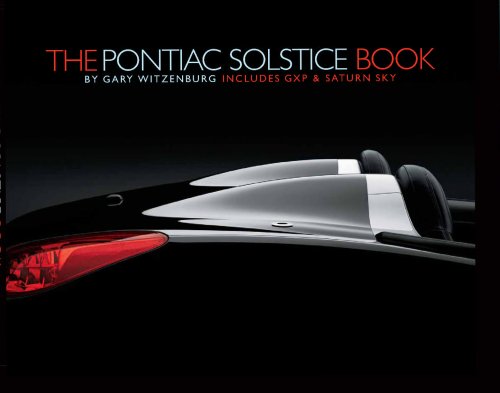 Stock image for The Pontiac Solstice Book for sale by Goodwill of Colorado