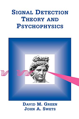 Beispielbild fr Signal Detection Theory & Psychophysics zum Verkauf von medimops