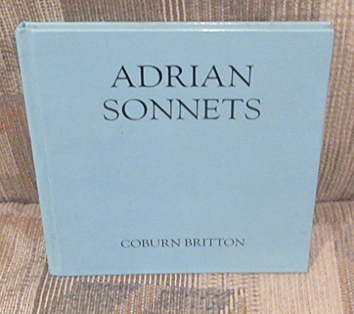 Beispielbild fr Adrian Sonnets zum Verkauf von Robinson Street Books, IOBA