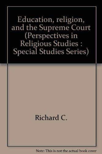 Stock image for Education, Religion, and the Supreme Court for sale by Better World Books