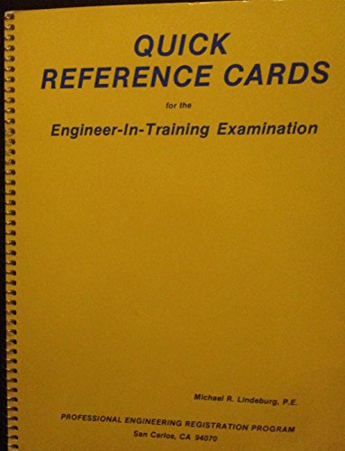 Stock image for Mini-Exams for the Engineer-in-Training Exam for sale by Better World Books: West